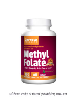 Jarrow Methyl Folate, Metylfolát - Kyselina listová