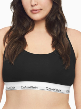 Calvin Klein plus size bralette QF5116E Black