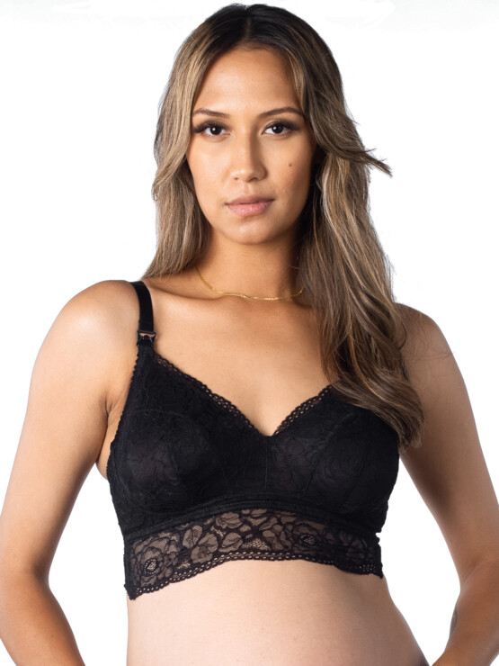 Hotmilk Heroine bralette kojicí Black