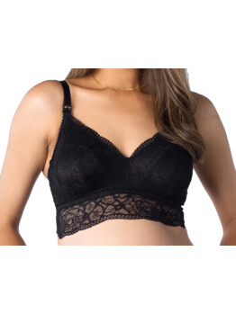 Hotmilk Heroine bralette kojicí Black