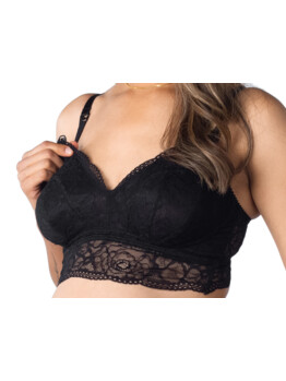 Hotmilk Heroine bralette kojicí Black