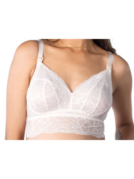 Hotmilk Heroine bralette kojicí Shell Pink