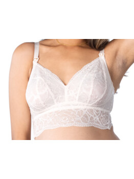 Hotmilk Heroine bralette kojicí Shell Pink