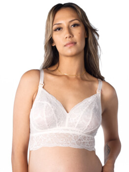 Hotmilk Heroine bralette kojicí Shell Pink