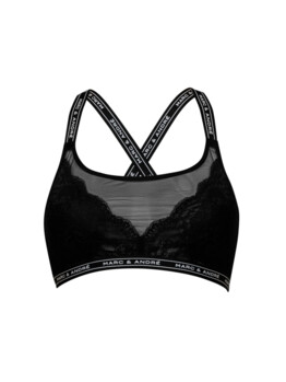 Marc André In Balance cross bralette S22-0522-TPF-LY Black