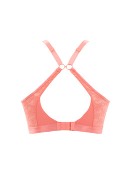 Cleo Freedom bralette 10321 Coral Rose