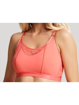 Cleo Freedom bralette 10321 Coral Rose