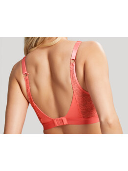 Cleo Freedom bralette 10321 Coral Rose