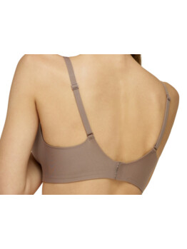 Marc André Seamless Second Skin bralette W21-1354-TRS-SY Brown