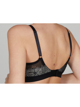 Cache Coeur Dahlia kojící bralette SF300 Black