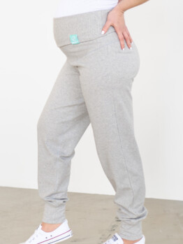 Geckoeco kalhoty těhotenské Grey