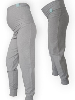 Geckoeco kalhoty těhotenské Grey