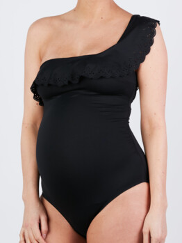 Těhotenské plavky Cache Coeur Bloom swimsuit BM178 Black