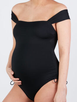 Těhotenské plavky Cache Coeur Toscane swimsuit BM192 Black
