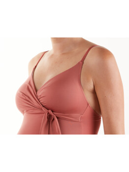 Těhotenské plavky Cache Coeur Manitoba swimsuit BM216 Pink